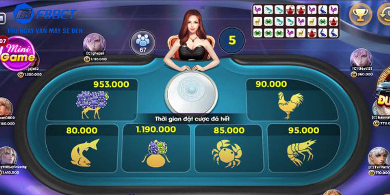 Điểm hấp dẫn của bầu cua F8bet