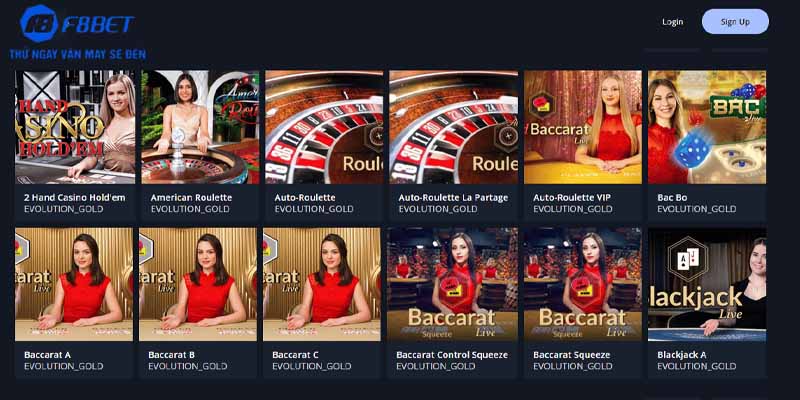 Những phiên bản game đáng trải nghiệm nhất tại casino F8BET
