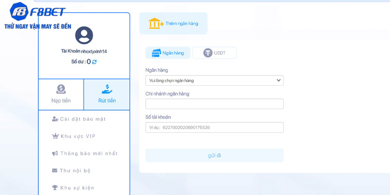 Quy trình rút thưởng chỉ vài bước cơ bản