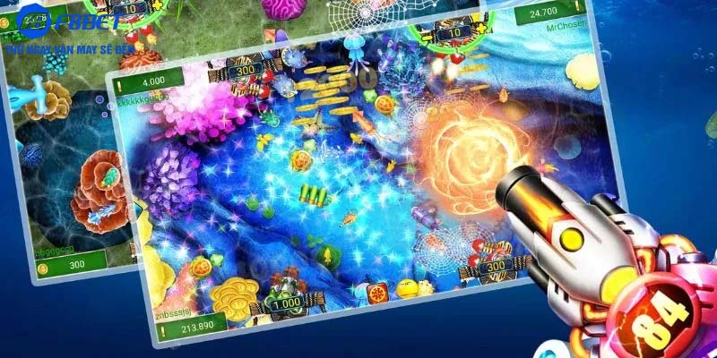 Bán cá F8bet sở hữu đa dạng vũ khí, sảnh chơi hiện đại 